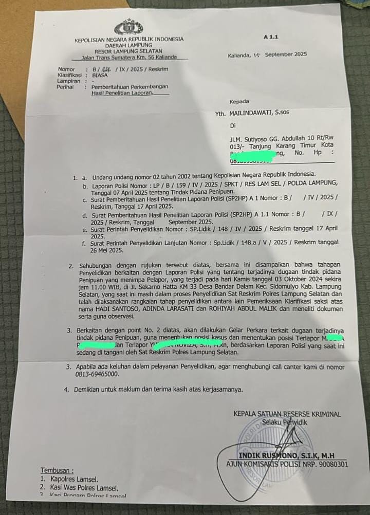 Kerjasama Yang Berujung Dugaan Penipuan, Korban Akan Bui Pelaku.