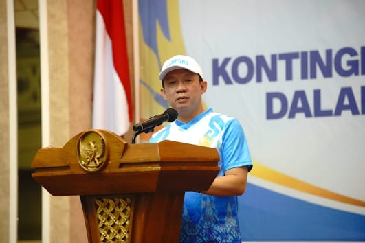 Sekdaprov Lampung Marindo Apresiasi Prestasi ASN Lampung di Pornas Korpri XVII 2025, Tempati Peringkat 8 Nasional