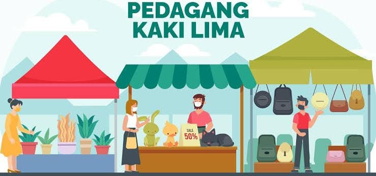 PKL di Sekitar Stadion Pahoman dan Way Halim  Bandar Lampung Keluhkan Pungutan yang Diduga Tidak Transparan