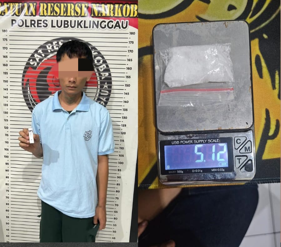 Satresnarkoba Polres Lubuk Linggau Berhasi Tangkap Seorang Pria Diduga Kurir Sabu Berinisial HH