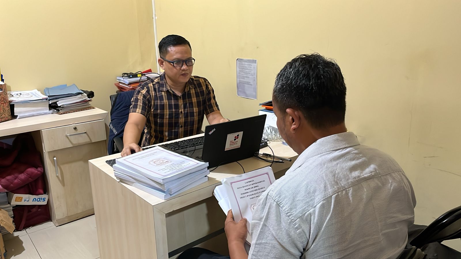 Harno Pangestoe Laporkan Dugaan Korupsi Dana Bergulir Di Kabupaten OKI, Ke Mabes Polri, Laporan Berlanjut Hingga Polres