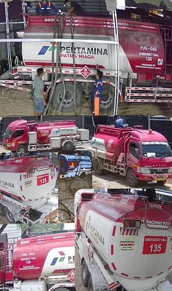 Mobil Tangki Pertamina Di Lampung Diduga Lakukan Praktik Penjualan Ilegal BBM Bagi Warga Minta Tipidter Polda Lampung Tidak Tegas Oknum Tersebut!!