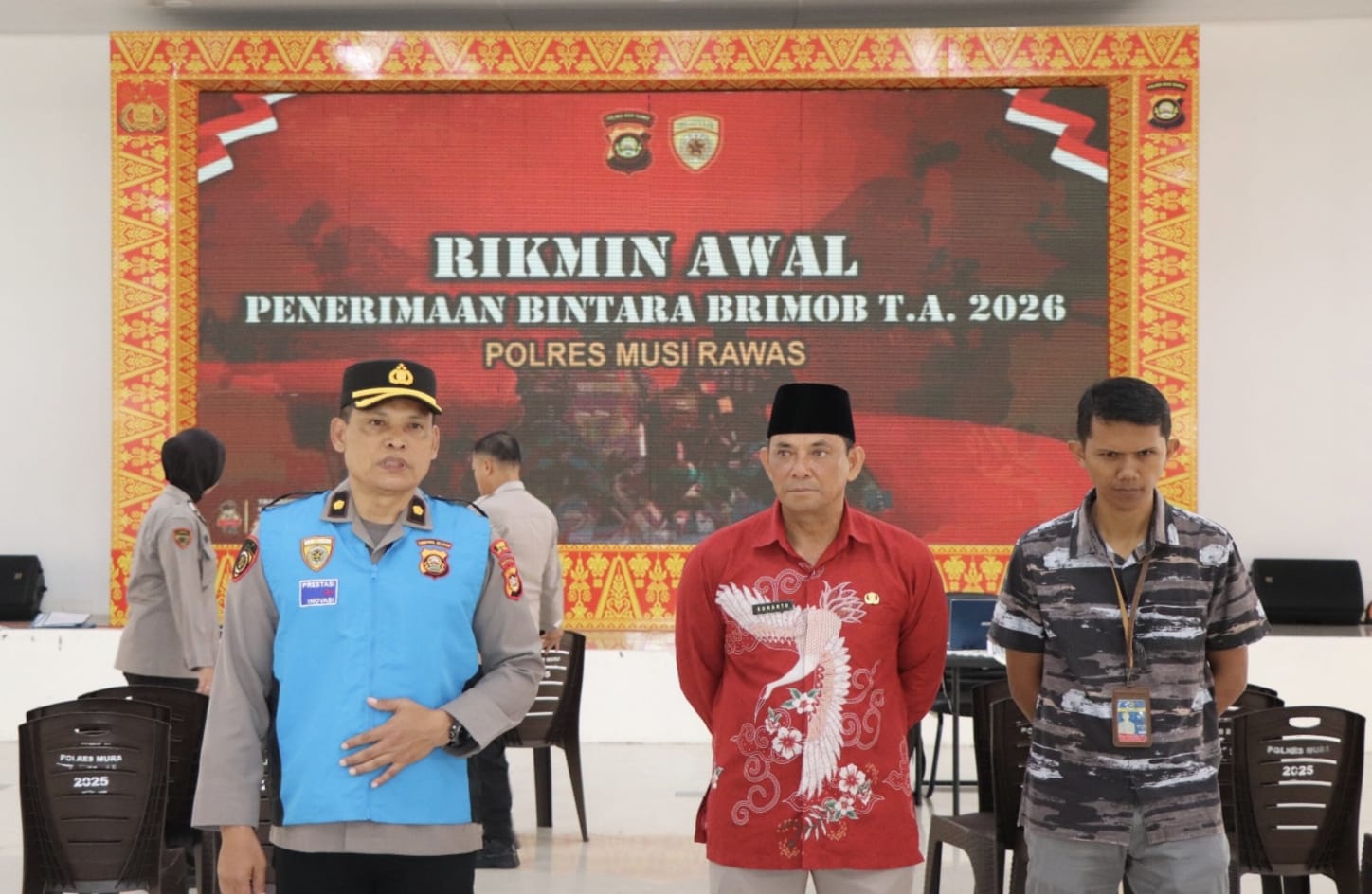 Polres Musi Rawas Gelar Pemeriksaan Administrasi Awal Penerimaan Bintara Brimob Tahun 2026
