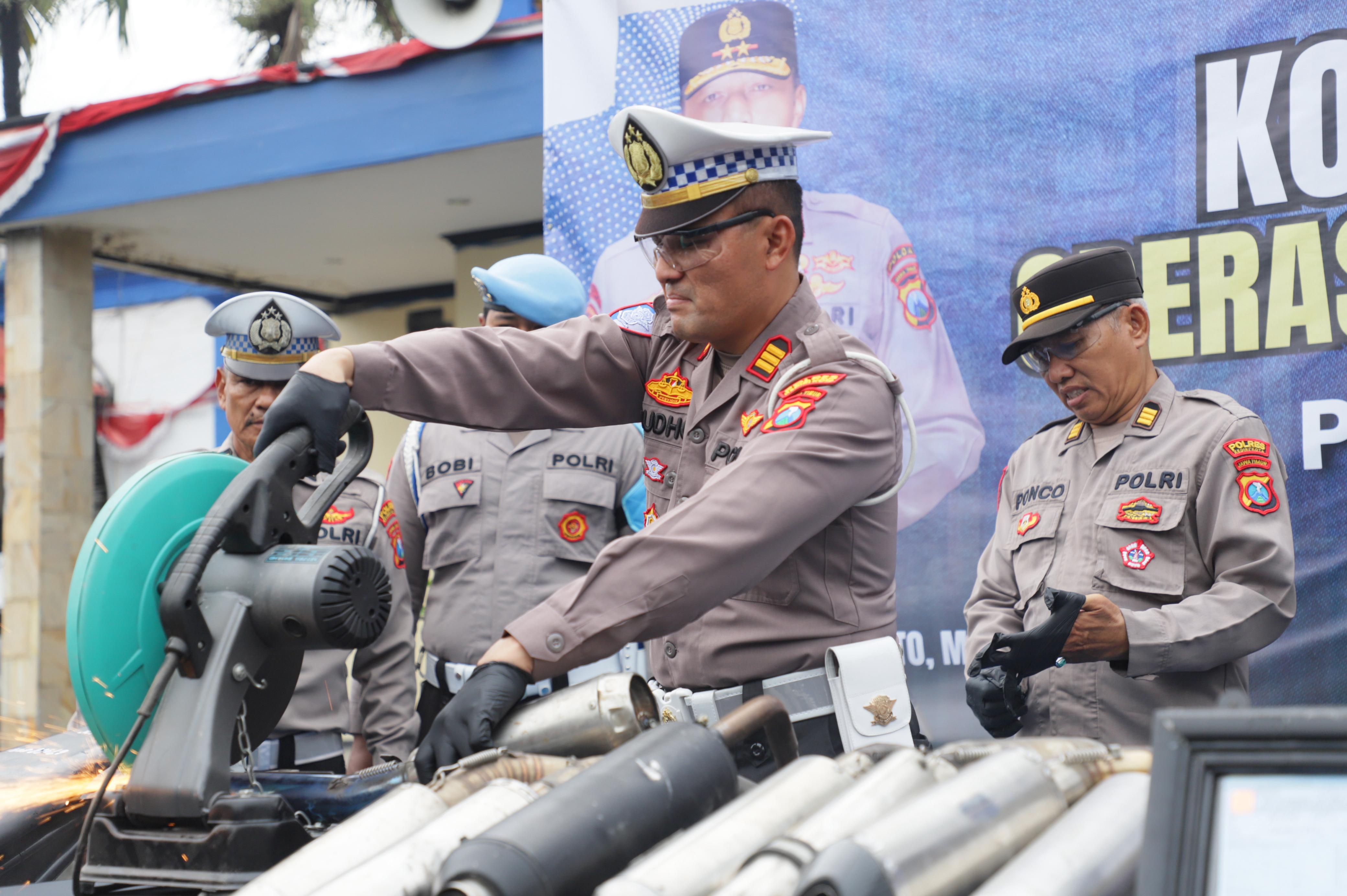 Polres Kediri Kota Beberkan Hasil Operasi Zebra Semeru 2025, Ada Balap Liar Hingga Didominasi Tak Pakai Helm