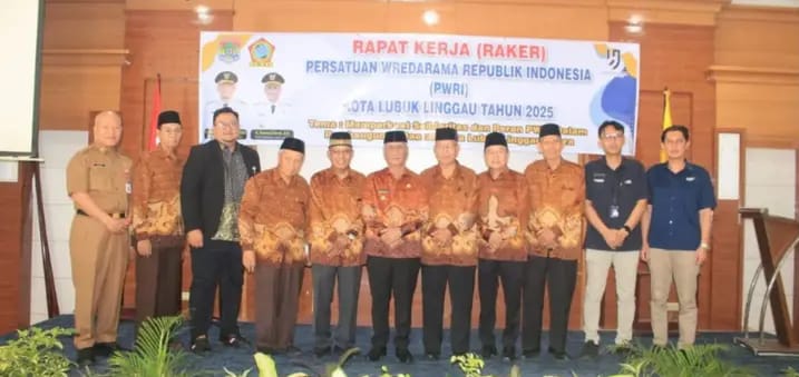 Wakil Wali Kota Lubuk Linggau Buka Raker PWRI, Perkuat Solidaritas dan Peran Pembangunan Daerah