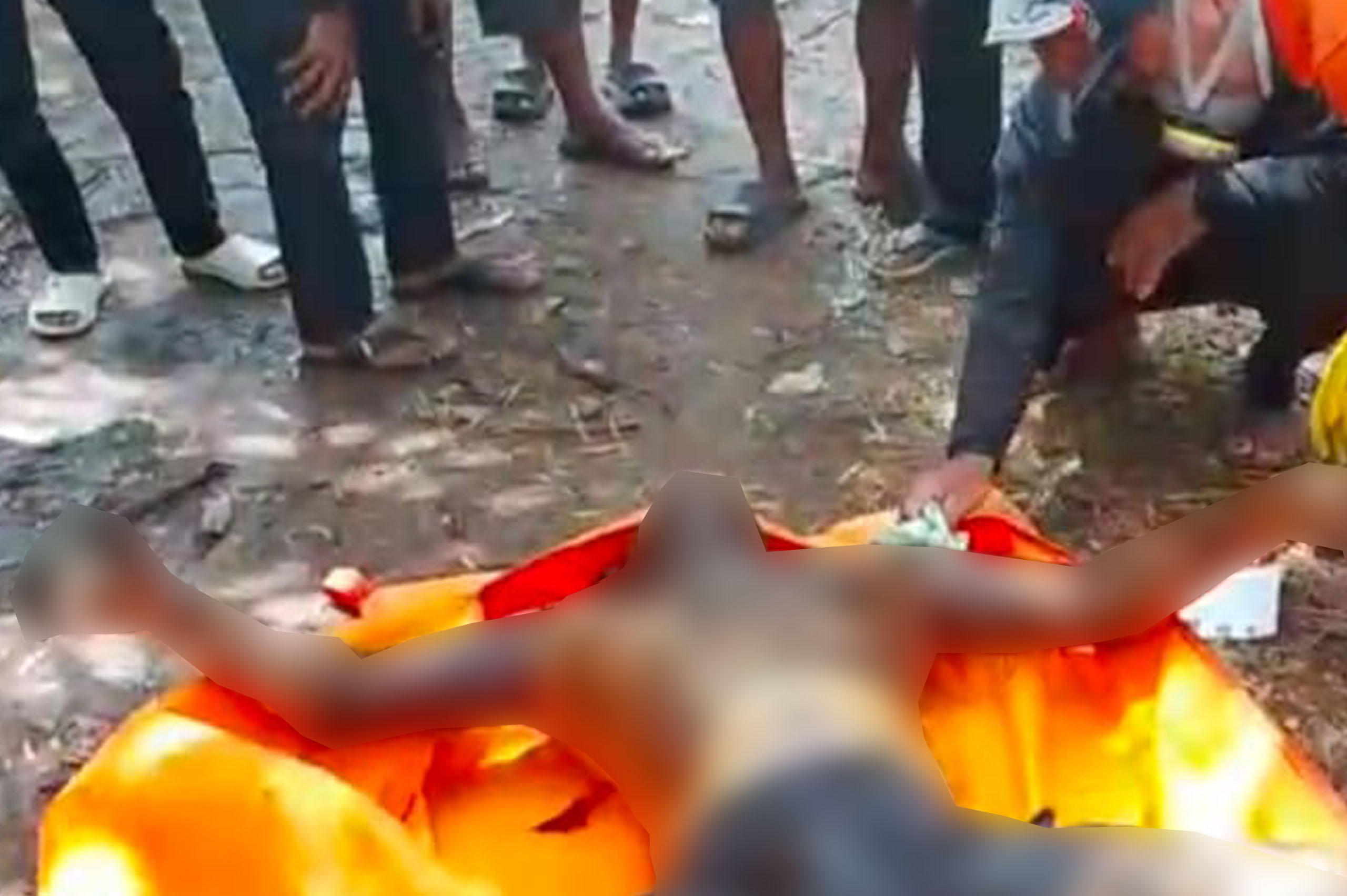 Warga Digegerkan Ada Mayat Mengambang di Aliran Sungai  Sekampung Lampung Timur
