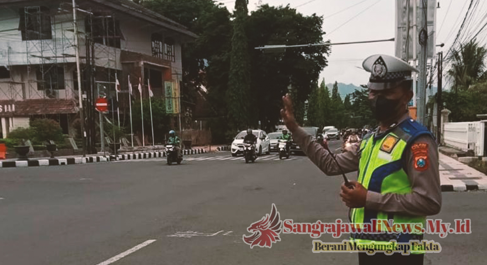 Humanis dan Profesional, Satlantas Polres Kediri Kota Gelar Kegiatan Bertajuk “ Sapa Sore “