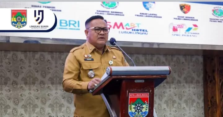 Sekda Hadiri Pelantikan Pengurus PWI Lubuk Linggau 2025–2028