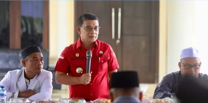 Bupati Musi Rawas Utara H, Devi Suhartoni Sampai Rapat Kerja Daerah (Rakerda) MUI Kabupaten Musi Rawas Utara Tahun 2026