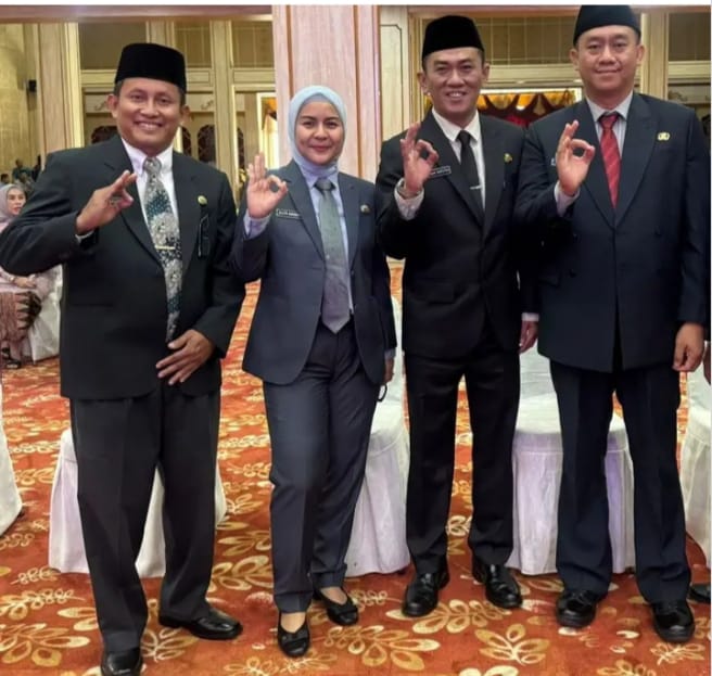 Bupati Musi Rawas HJ Ratna Machmud Melantik 8, Pejabat Eselon II di Lingkungan Pemkab Musi Rawas