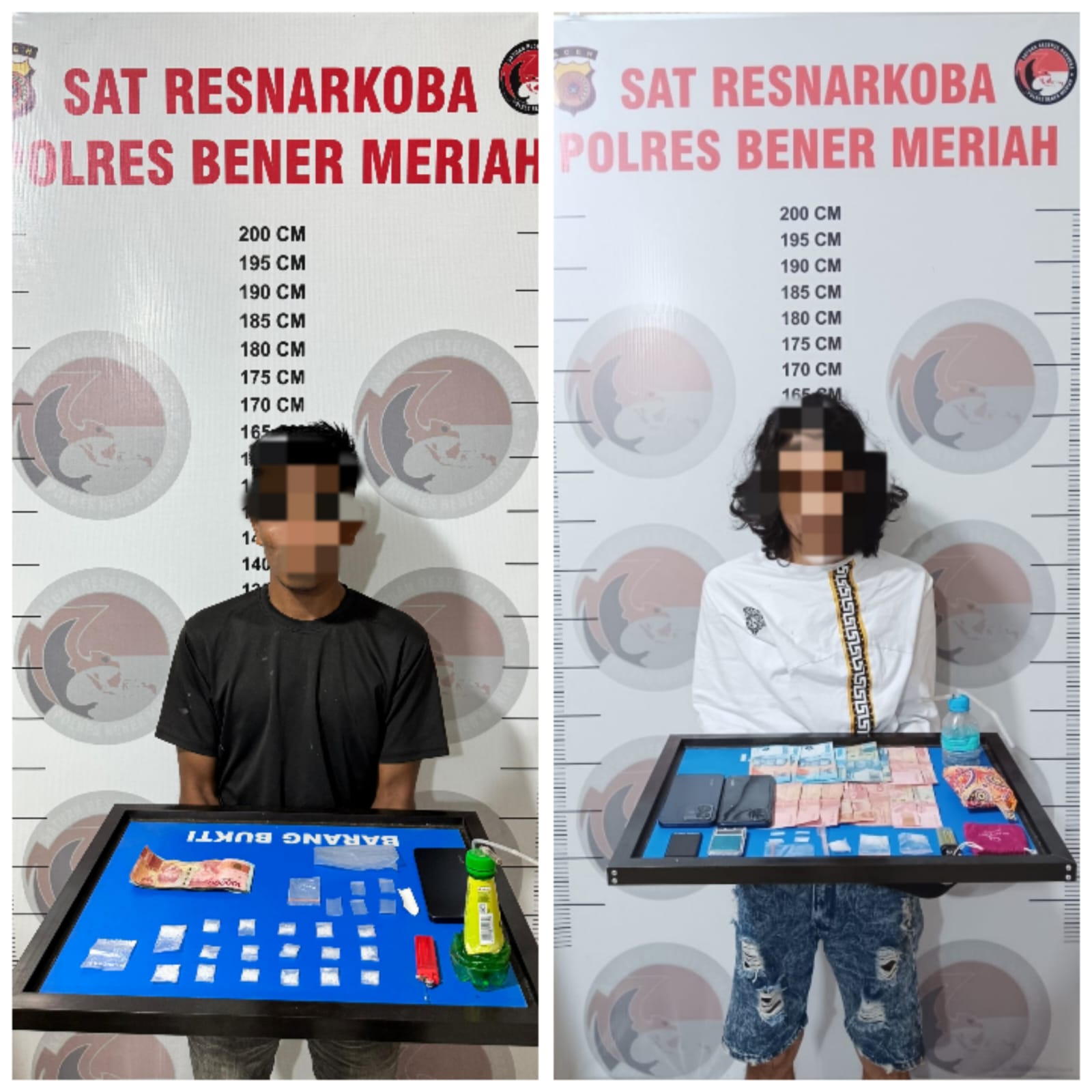 24 Jam Pengembangan, Polres Bener Meriah Ringkus Pengedar dan Pemasok Sabu di Dua Kabupaten
