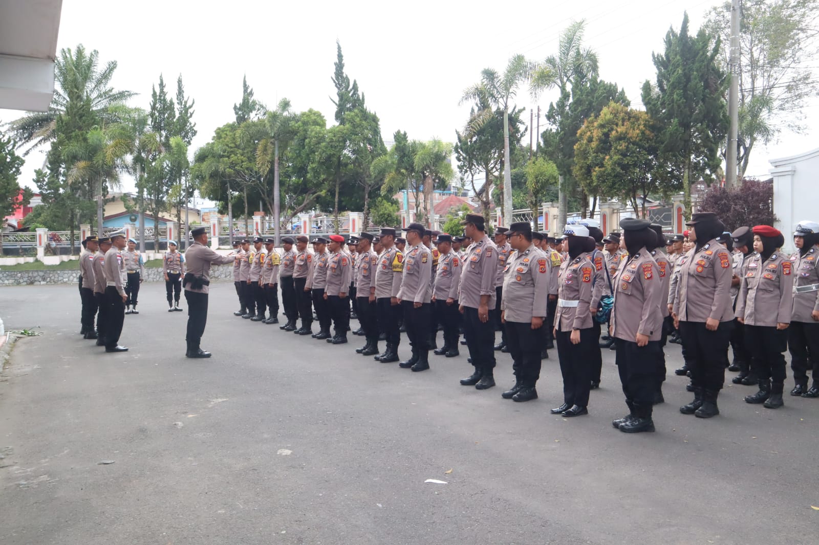 Aksi Formasket di DPRK Berjalan Aman dan Kondusif, Polres Aceh Tengah Kedepankan Pengamanan Humanis