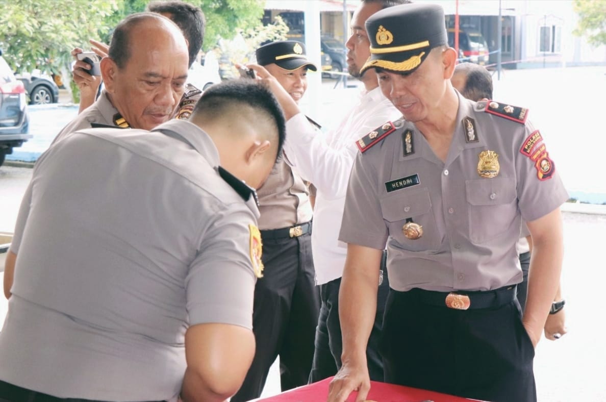 Kapolres Musi Rawas Perintahkan Pengecekan Senpi Dinas yang Ada di Gudang Logistik