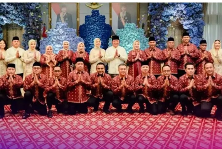 Bupati Musi Rawas Dan Wakil Bupati Musi Rawas Hj. Ratna Machmud dan H. Suprayitno, SH Halal Bi Halal Dengan Gubernur Dan Wakil Gubernur Sumsel