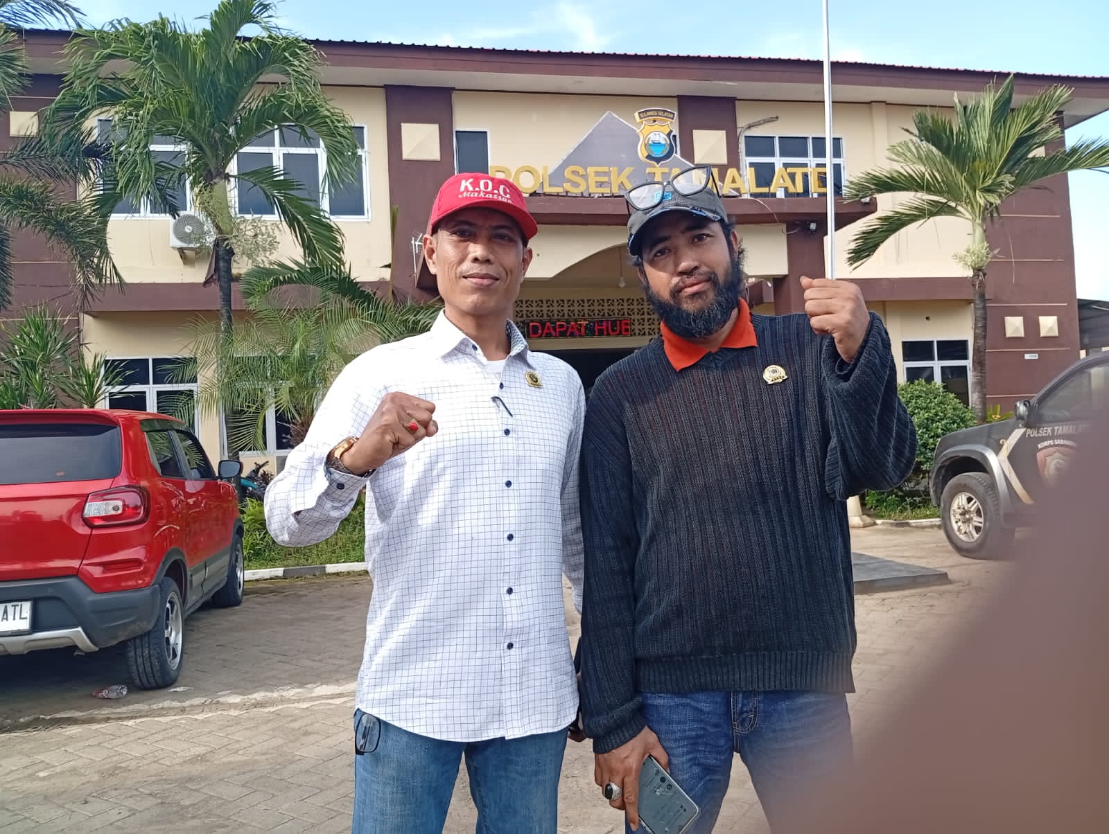 PELAKU PENGANCAMAN DENGAN PARANG BEBAS BERKELIARAN, POLSEK TIDUR