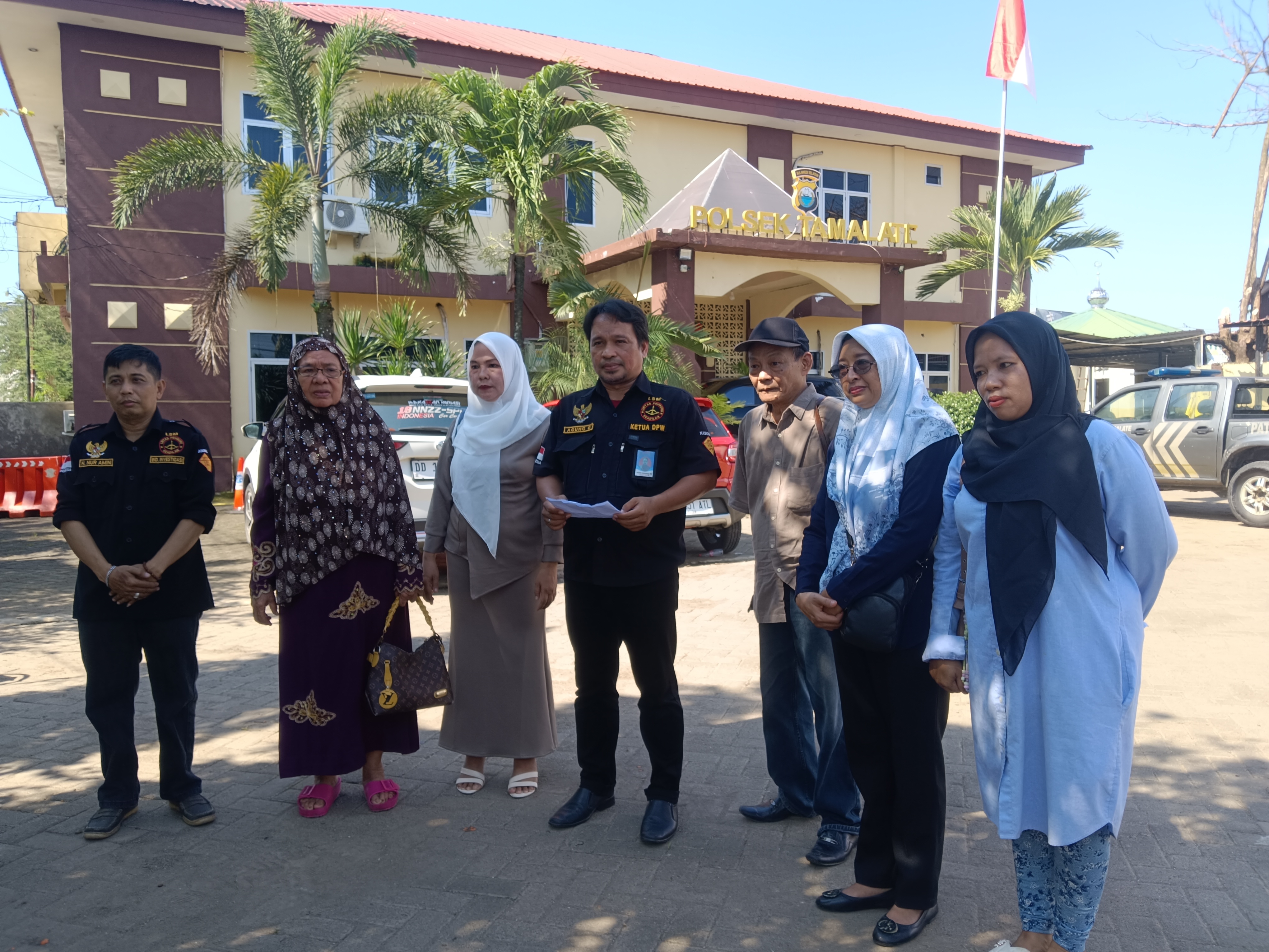 KELUARGA KORBAN MERASA PUAS, PELAKU TINDAK PIDANA PENYIRAMAN AIR KERAS DI MAKASSAR SUDAH DIAMANKAN POLSEK TAMALATE