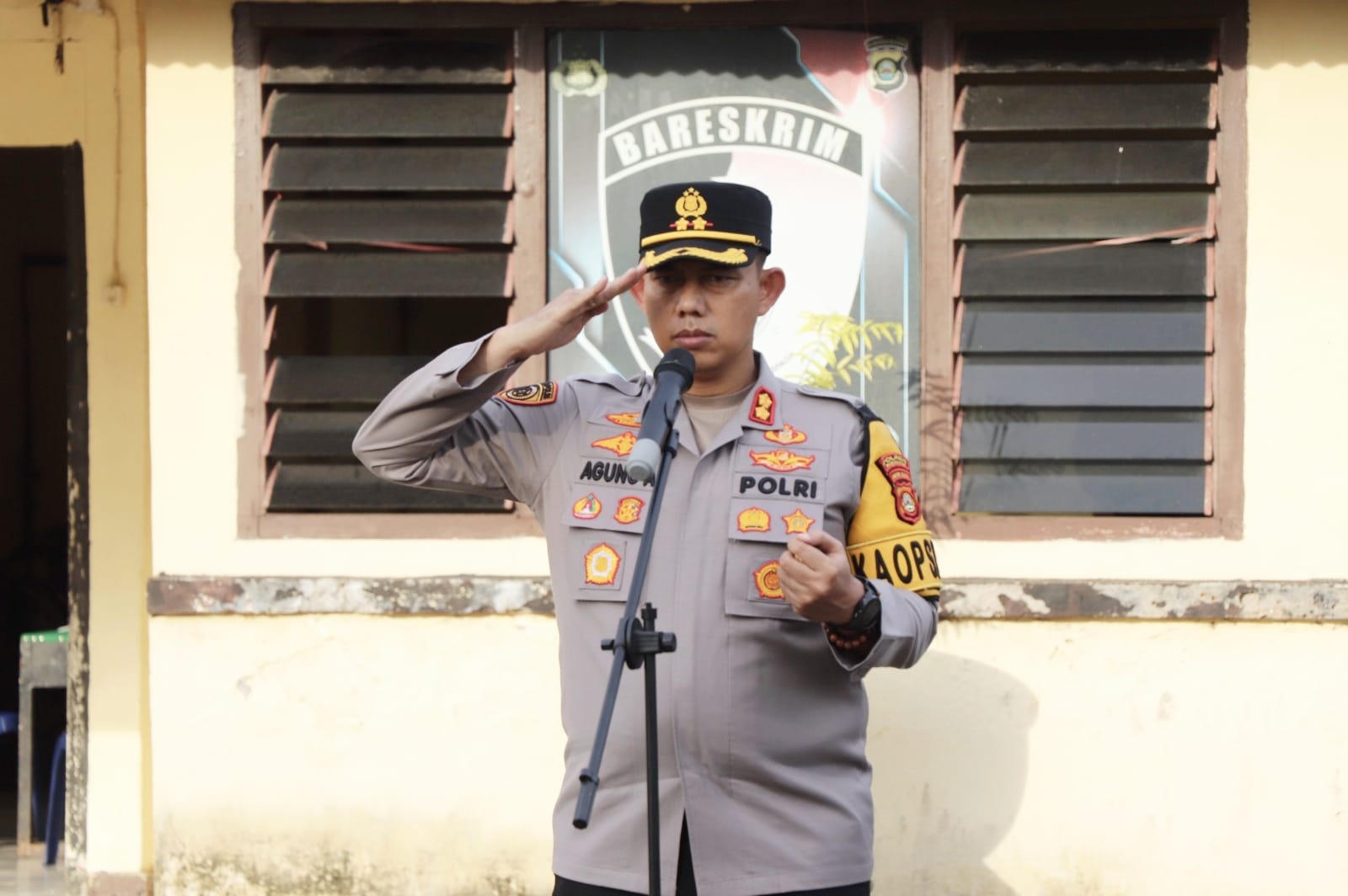 Kapolres Musi Rawas Bersama Stakeholder Pimpin Penambalan Jalan Berlubang, Sukseskan Program Belida Polda Sumsel dan Dukung Indonesia Asri