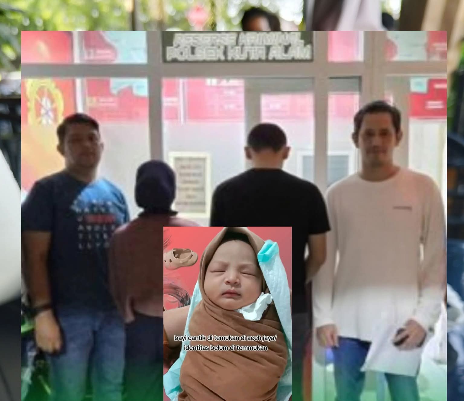 Pelaku Penelantaran Anak Di Aceh Jaya Di Tangkap Polisi.