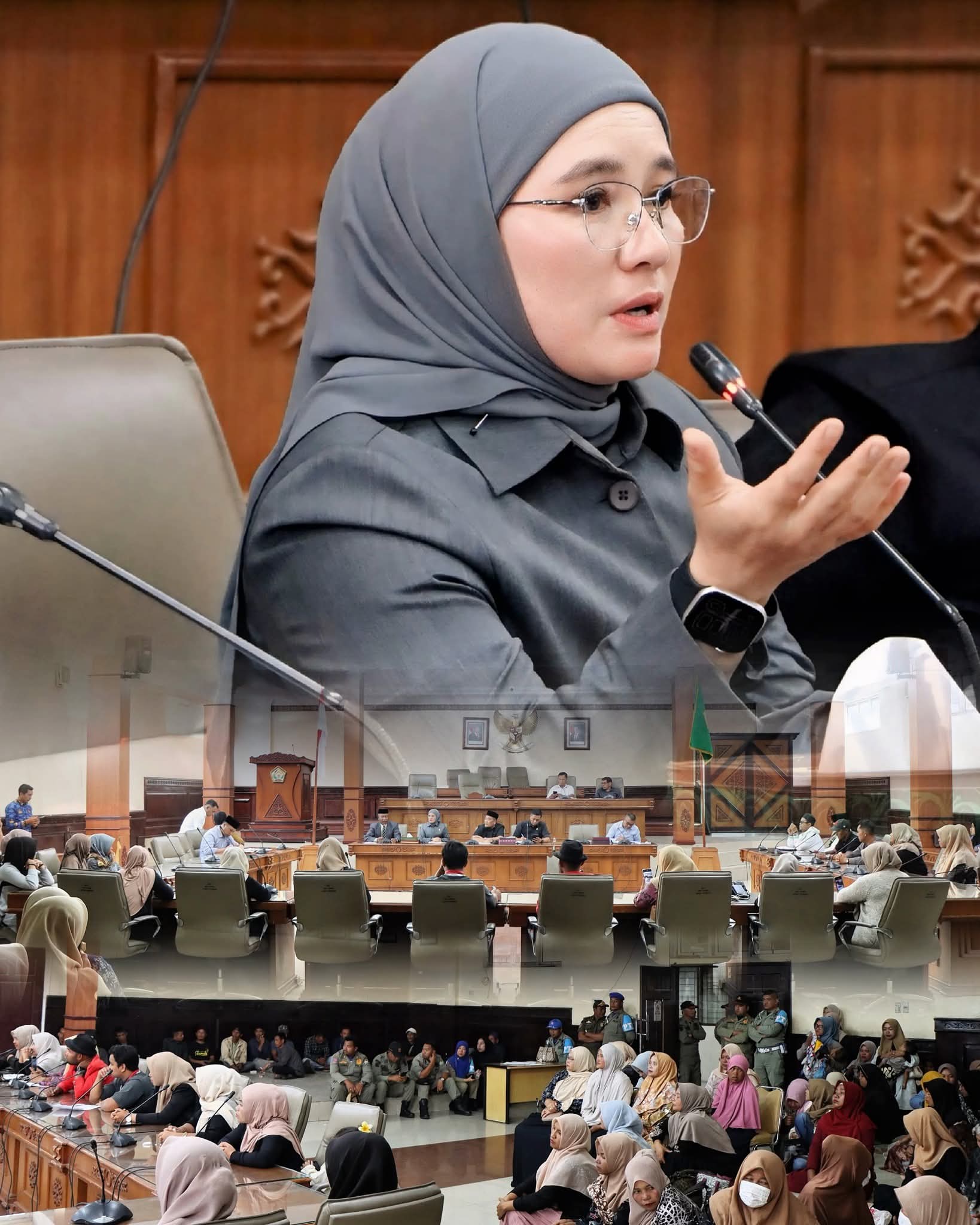 DPRK Aceh Tengah gelar Audiensi GMNI Bahas Permasalahan Lembaga Keuangan