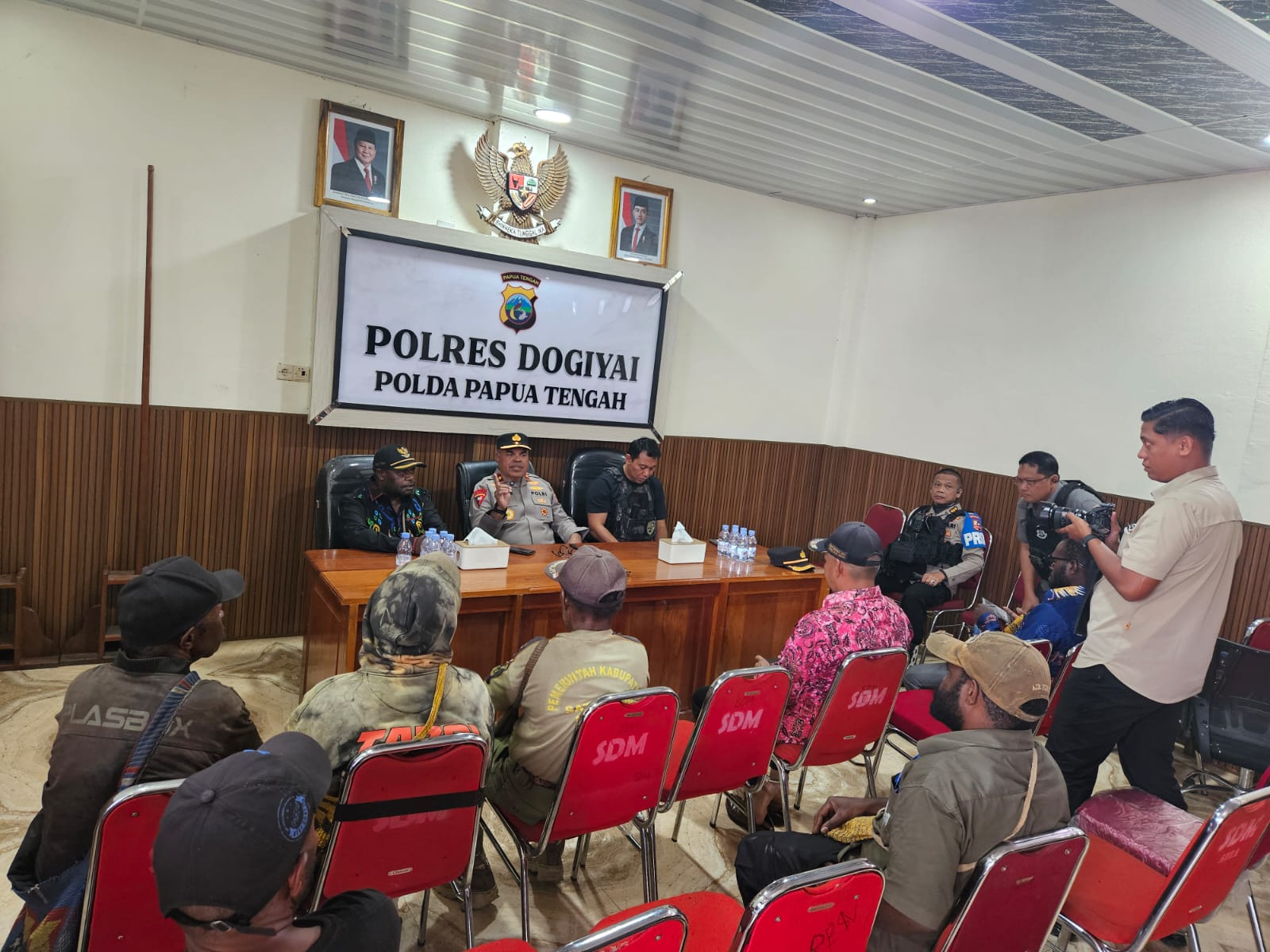 Kapolda Papua Tengah Kunjungi Dogiyai, Percepat Pemulihan Keamanan Pasca Kericuhan