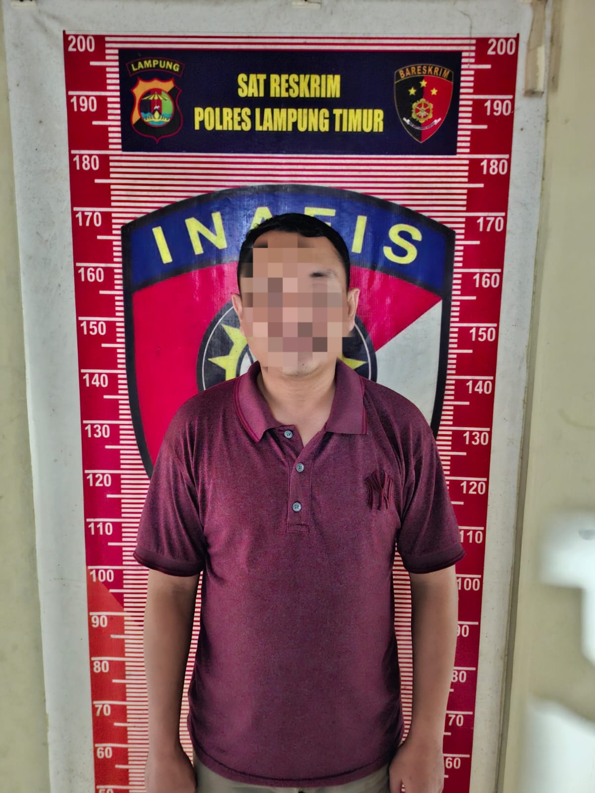 SATGAS NARKOBA POLRES LAMPUNG TIMUR UNGKAP KASUS NARKOTIKA, AMANKAN TERSANGKA DENGAN 28 PAKET SABU