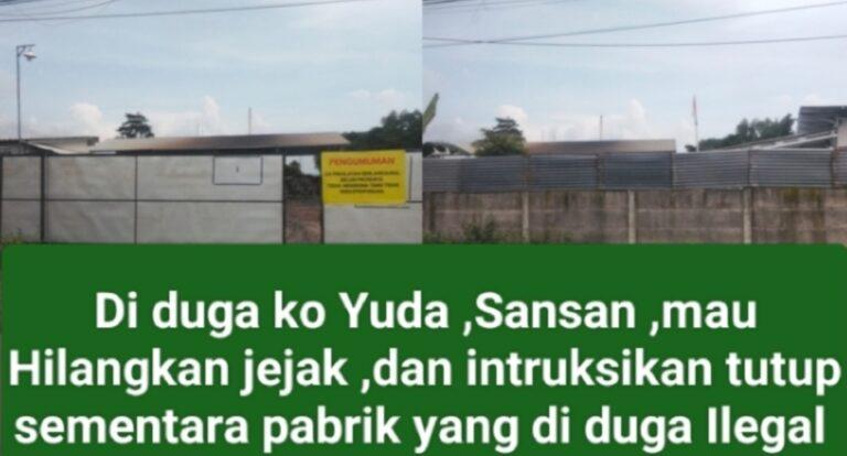 Dugaan Ilegal Pabrik Pengolahan Limbah Ban Bekas Di Tanjung Bintang, Diam Diam Beroperasi