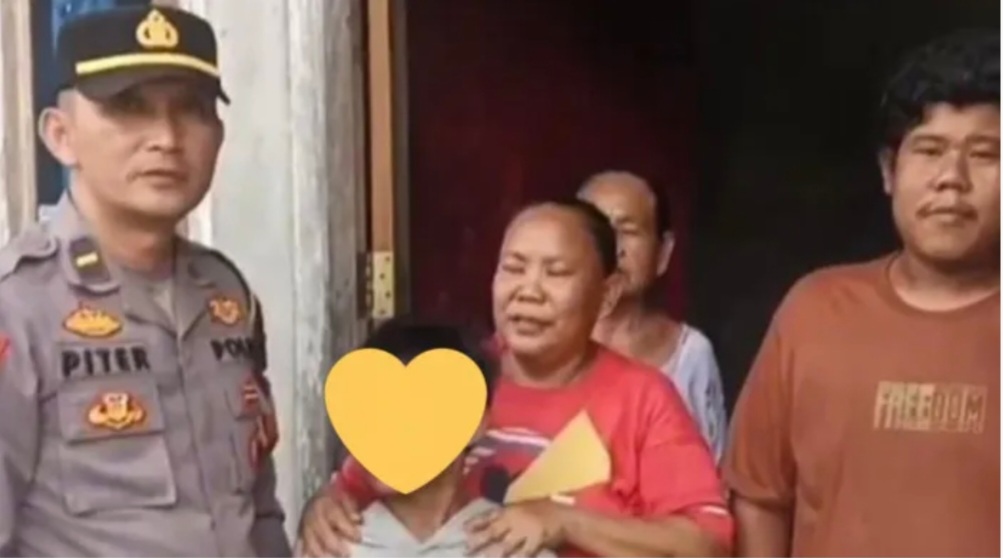Polres Musi Rawas Respon Cepat dan Sigap Jemput serta Antar Pulang Anak Tersesat di Taman Beregam