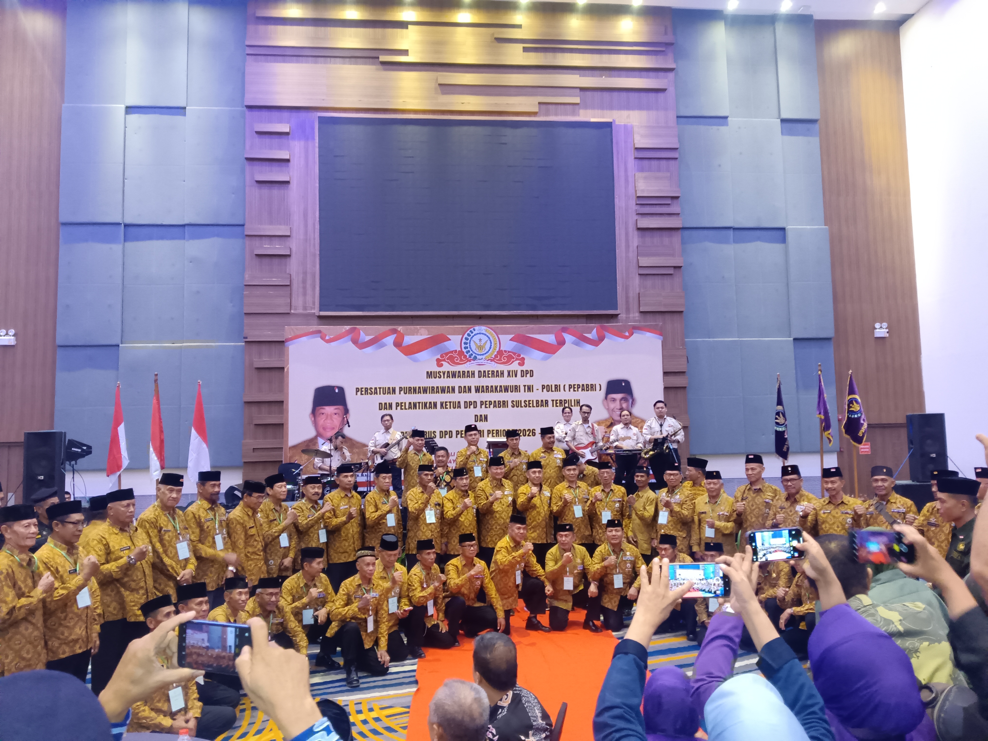 Sinergitas Seluruh Elemen Anak Bangsa: Kunci Kemajuan, Terwujud Lewat Pelantikan Pengurus Baru PEPABRI Sulawesi Selatan