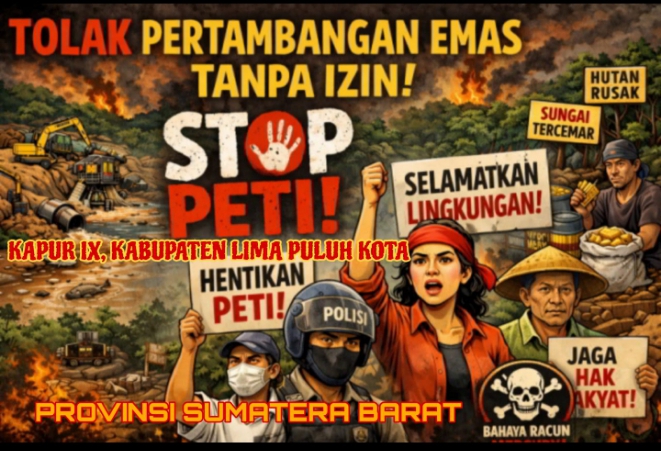 PETI Menggila di Kapur IX : Puluhan Excavator Beroperasi Siang Malam, APH Didesak Bertindak Serius