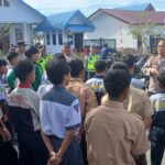 Polsek Bukit Tertibkan Knalpot Brong Di SMKN 1 Bener Meriah