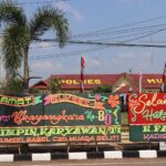 Ratusan Karangan Bunga Hiasi Mapolres Musi Rawas: Simbol Kedekatan Polri dan Masyarakat di Harin Bhayangkara ke-80