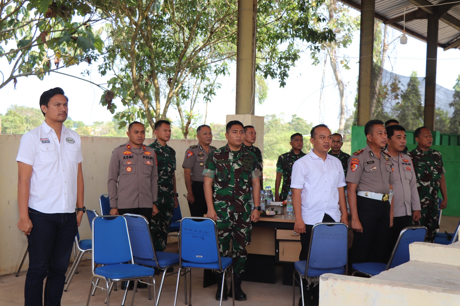 Sinergi untuk Negeri, Polres Musi Rawas Perkuat Soliditas dengan Yonif TP 947/Pangeran Amin