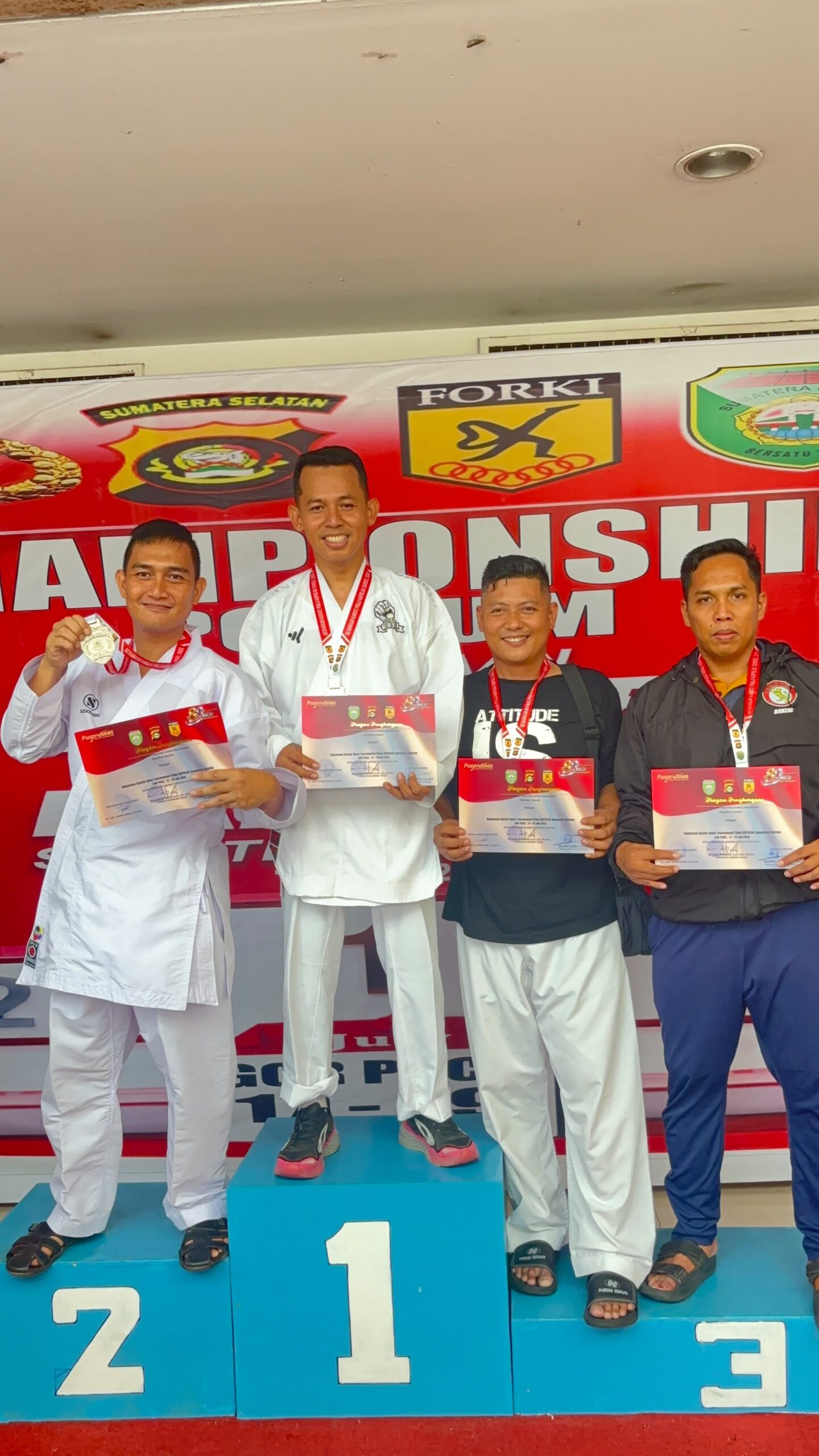 Torehkan Prestasi Gemilang, Tim Karate Polres Musi Rawas Borong 12 Medali di Ajang Kapolda Cup 2026