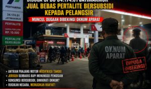 Diduga SPBU 34.174.01 Jatimakmur Jual Bebas Pertalite Bersubsidi kepada Pelangsir, Muncul Dugaan Dibekingi Oknum Aparat