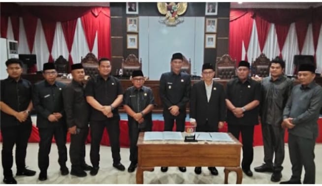 Rapat paripurna DPRD Kab Musi Rawas Utara Sukses Gelar Paripurna Promperda Tahun 2026