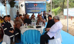 Dukung Legalisasi Sumur Minyak Masyarakat, Polres Musi Rawas Gelar Launching dan Ikrar Bersama di Muara Lakitan