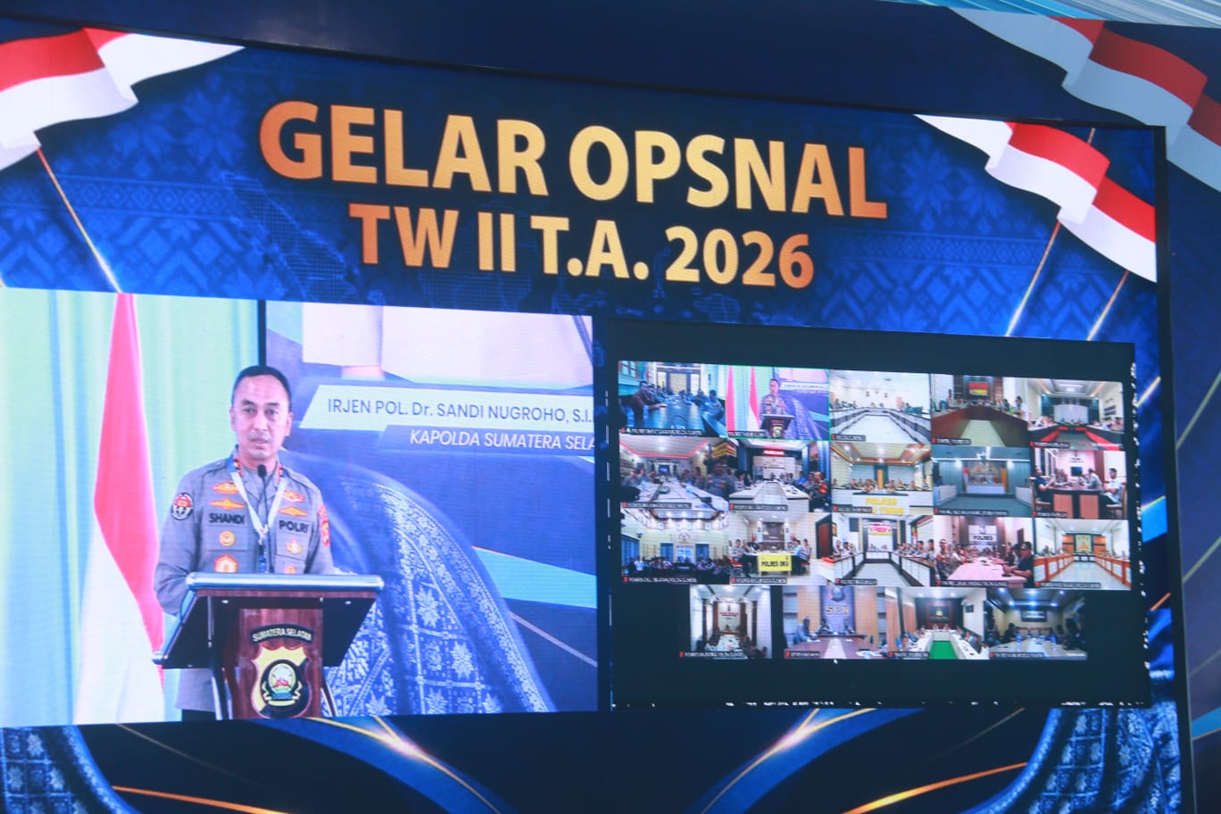 Kapolres Musi Rawas Hadiri Gelar Operasional Triwulan II Polda Sumsel, Perkuat Sinergi Tingkatkan Kinerja Kepolisian