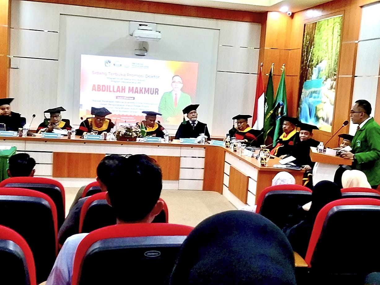 Dari Ruang Penyidikan Ke Ruang Akademik, Iptu Abdillah Makmur Sandang Gelar Doktor Dengan Predikat CumLaude Dari Ruang Penyidikan Ke Ruang Akademik, Iptu Abdillah Makmur Sandang Gelar Doktor Dengan Predikat CumLaude
