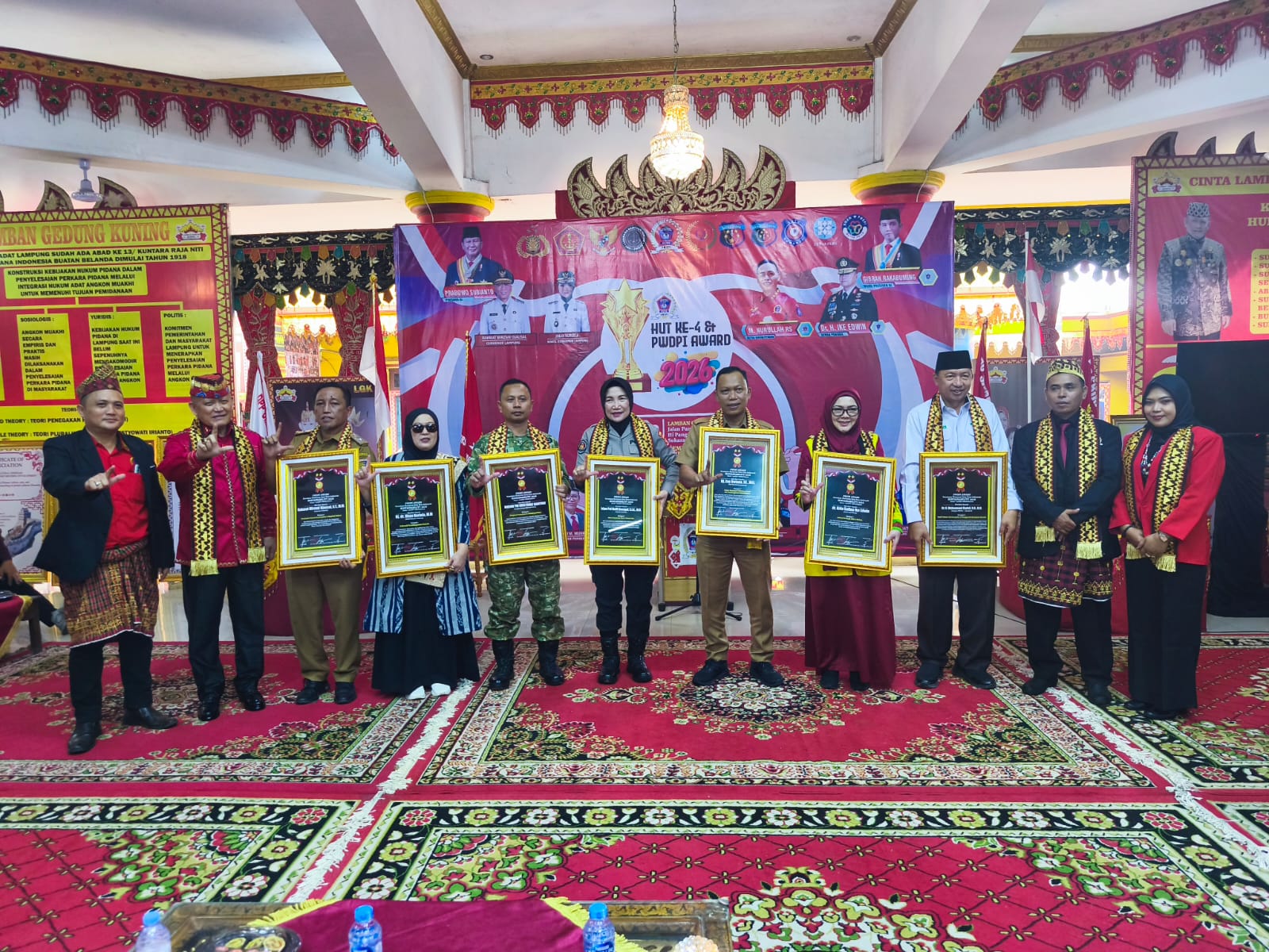 Puncak Peringatan HUT Ke-4 PWDPI Sukses Digelar, 32 Tokoh & Lembaga Terima PWDPI Award Sustainability 2026   