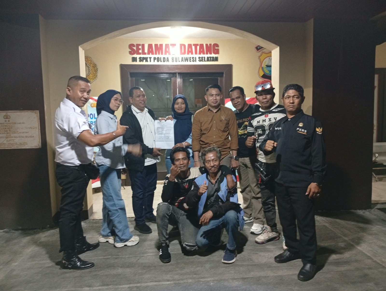 Jaga Marwah Profesi Wartawan, Forum Jurnalis Sulsel Bersatu Resmi Lapor Fenny Frans ke Polda Sulsel