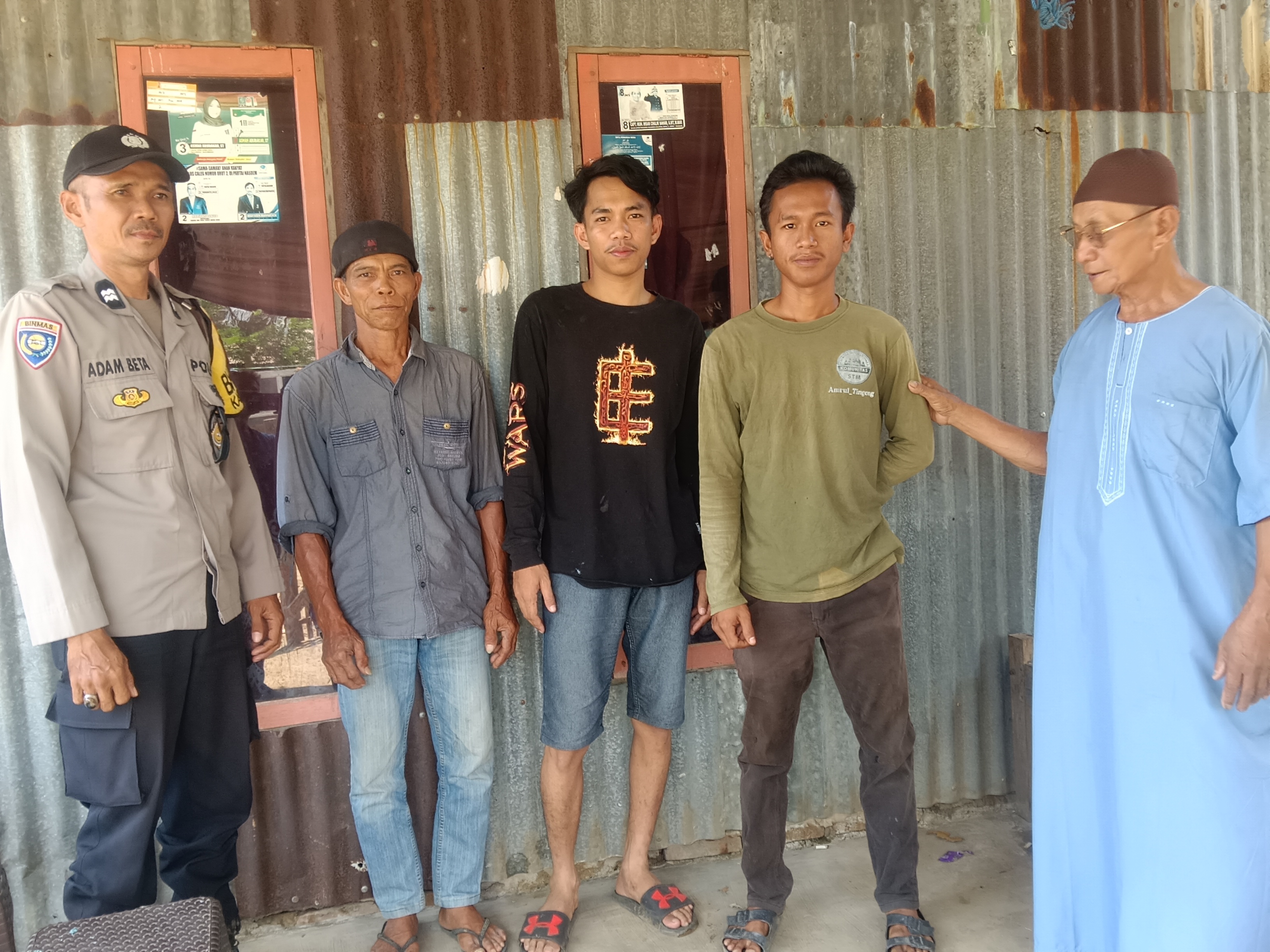 DI KAMPUNG LEKOBODDONG, KASUS PEMUKULAN DIPUTUS DAMAI SECARA KEKELUARGAAN